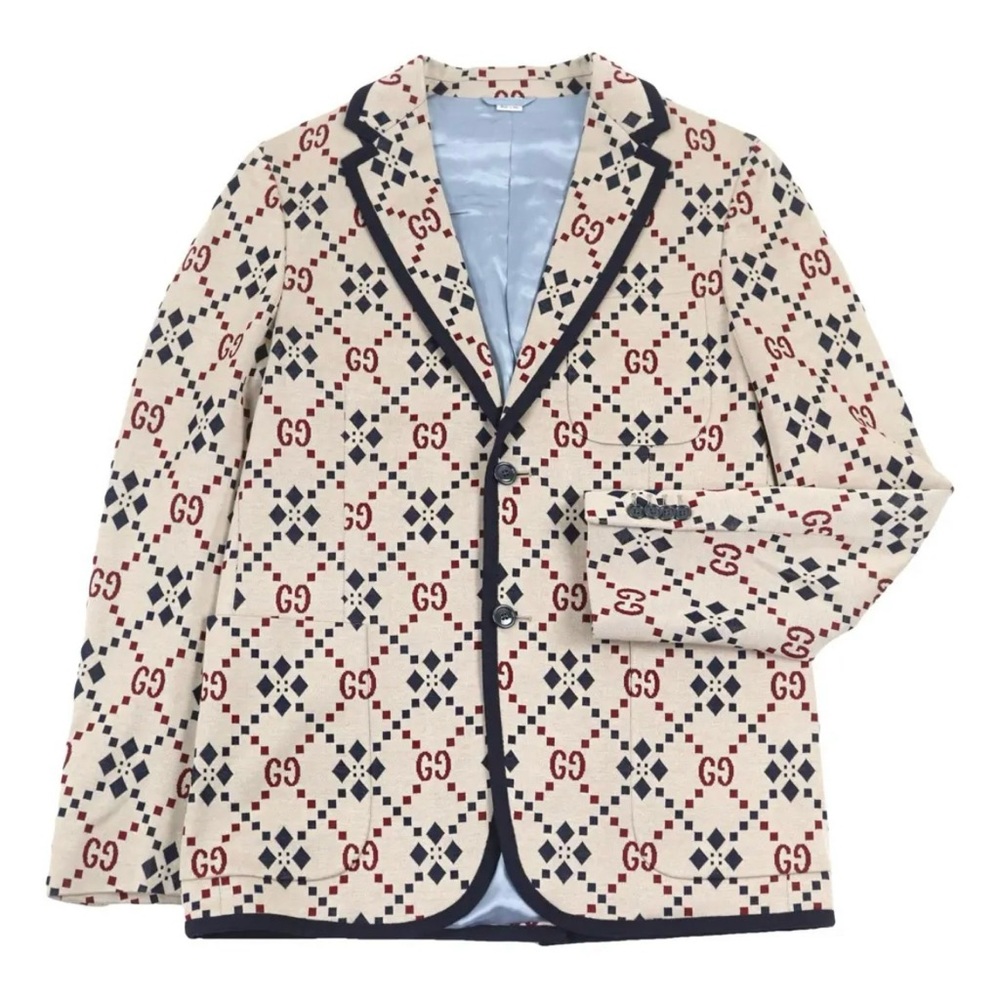 Gucci Monogram Blazer - image 1